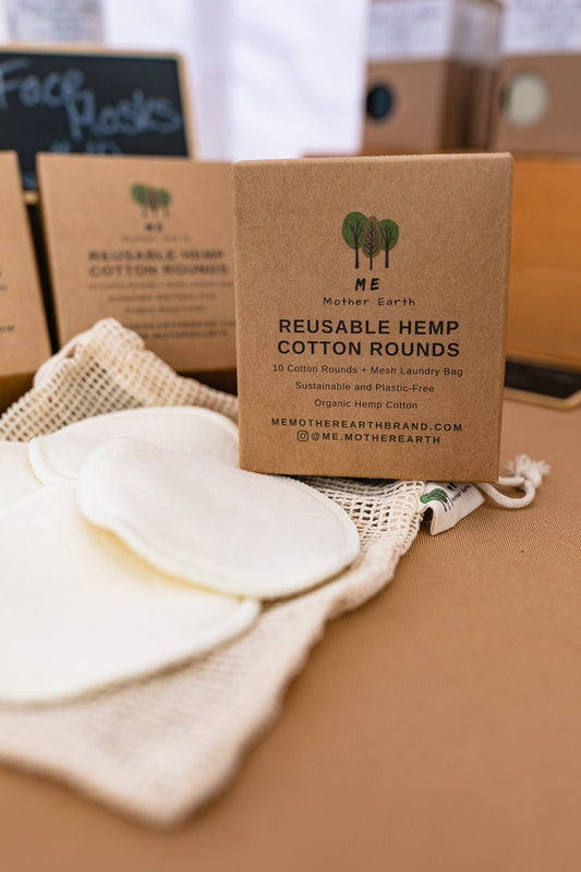 Reusable Hemp Cotton Rounds-0