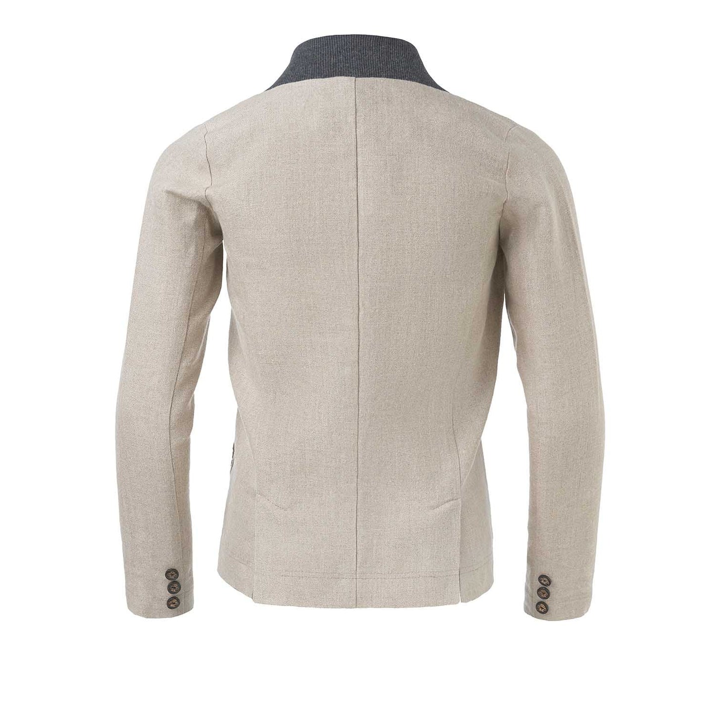 Kids' Linen Jacket with Hemp Sash-1