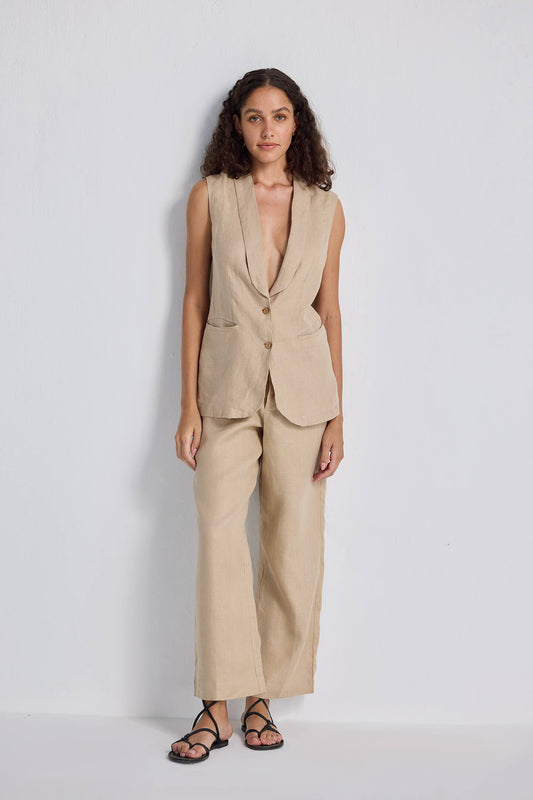 Wide Leg Pants in Hemp-0
