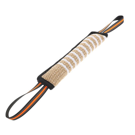 Palo de entrenamiento para morder para perros, juguete interactivo para perros pequeños, masticables de cáñamo, para rechinar los dientes, suministros para mascotas 